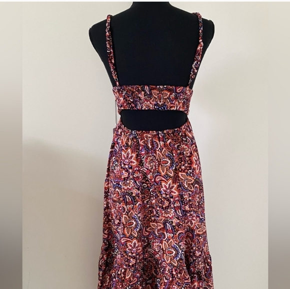 Jason Wu Cutout Floral Maxi Dress - Picture 4 of 4